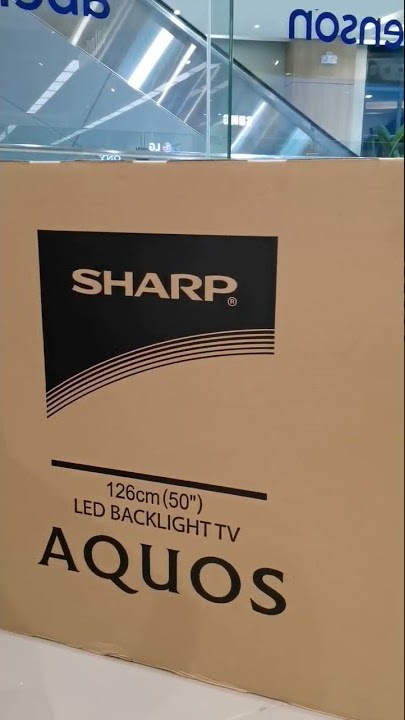 Download lagu Unboxing Sharp 4k Android TV - 50 inches