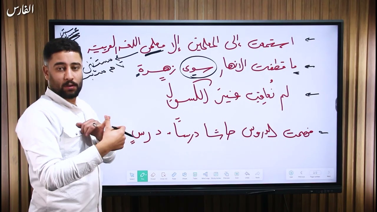 أسلوب الاستثناء في صورة بسيطة قاعدة إلا وغير وسوى( معلومة ع الطاير )