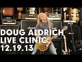 Doug Aldrich Live Marshall Amplifiers Clinic at GoDpsMusic 12/19/13