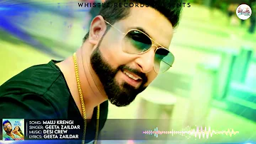 Mauj Krengi [Official Audio Song] Geeta Zaildar | Latest Punjabi Songs 2022 | Whistle Records