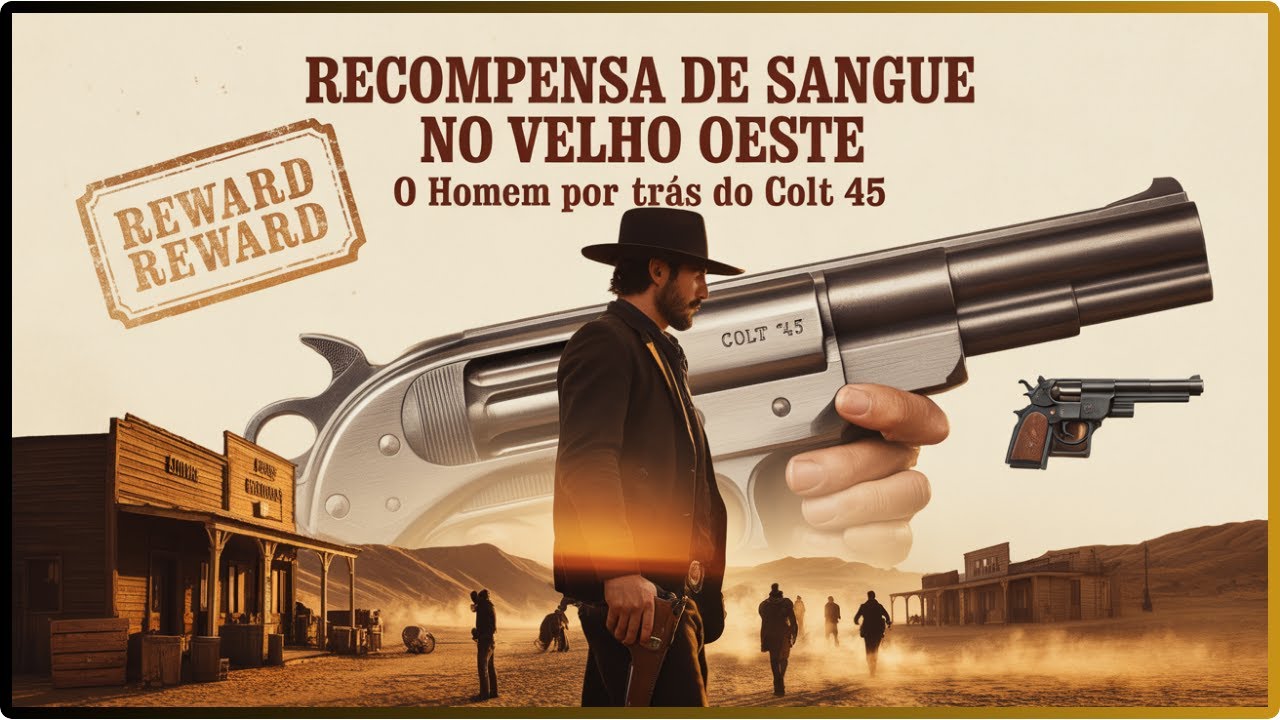 “Recompensa de Sangue no Velho Oeste: O Homem por Trás do Colt 45”