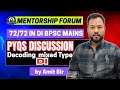 Mission 72/72. 65th BPSC Mains pyq.