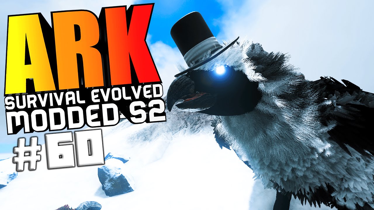 ARK Survival Evolved - NILLOC SKY WARDEN BOSS BATTLE, ALPHA MAMMOTH TAMING Modded #60 (ARK Gameplay)