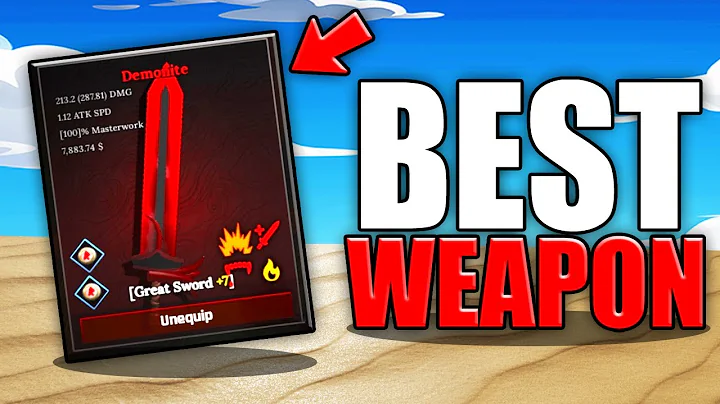 How to Make the BEST WEAPON in The Forge in Roblox