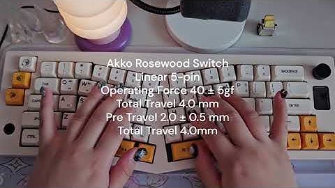 Akko 🌹Rosewood Switch