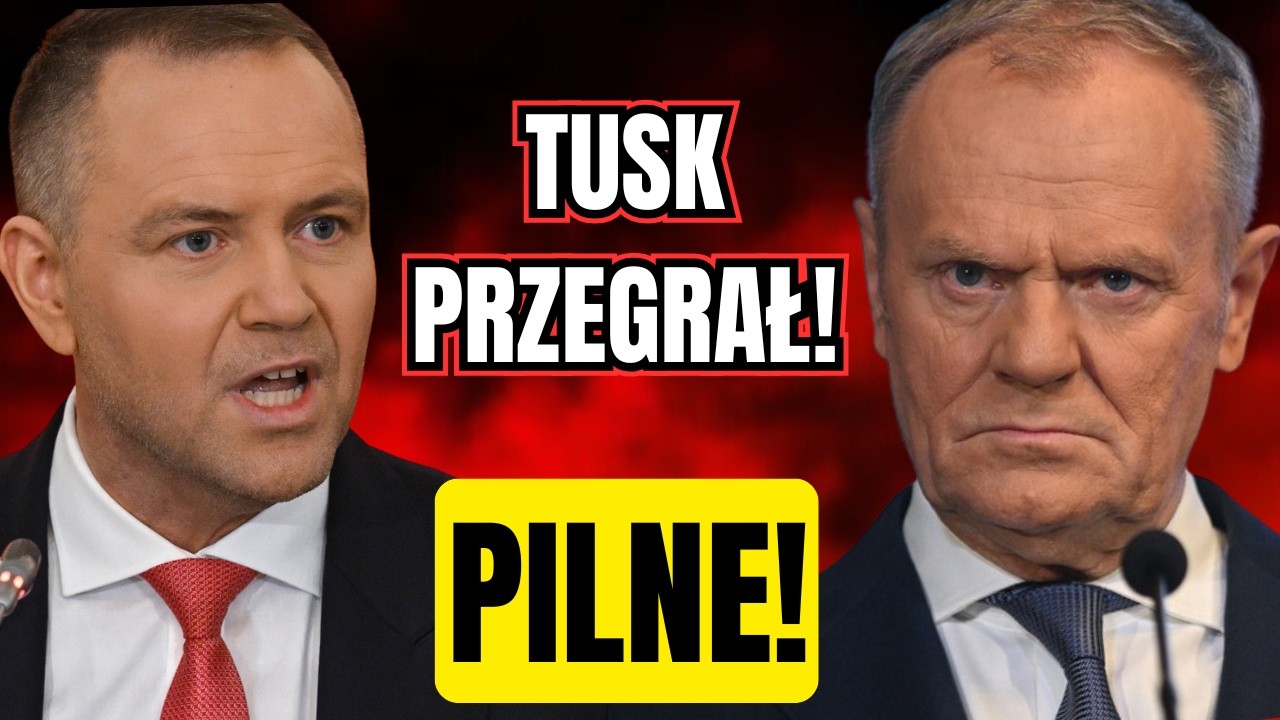 PRZERAŻAJĄCY PLAN TUSKA! NAWROCKI RATUJE POLSKĘ!
