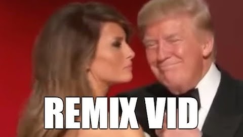 President Donald Trump and Melania's 1st Dance - Inaugural Ball