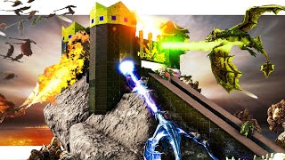 The Greatest Raid Defence In Ark Smp History 70Vs11 Monarky S3 Finale