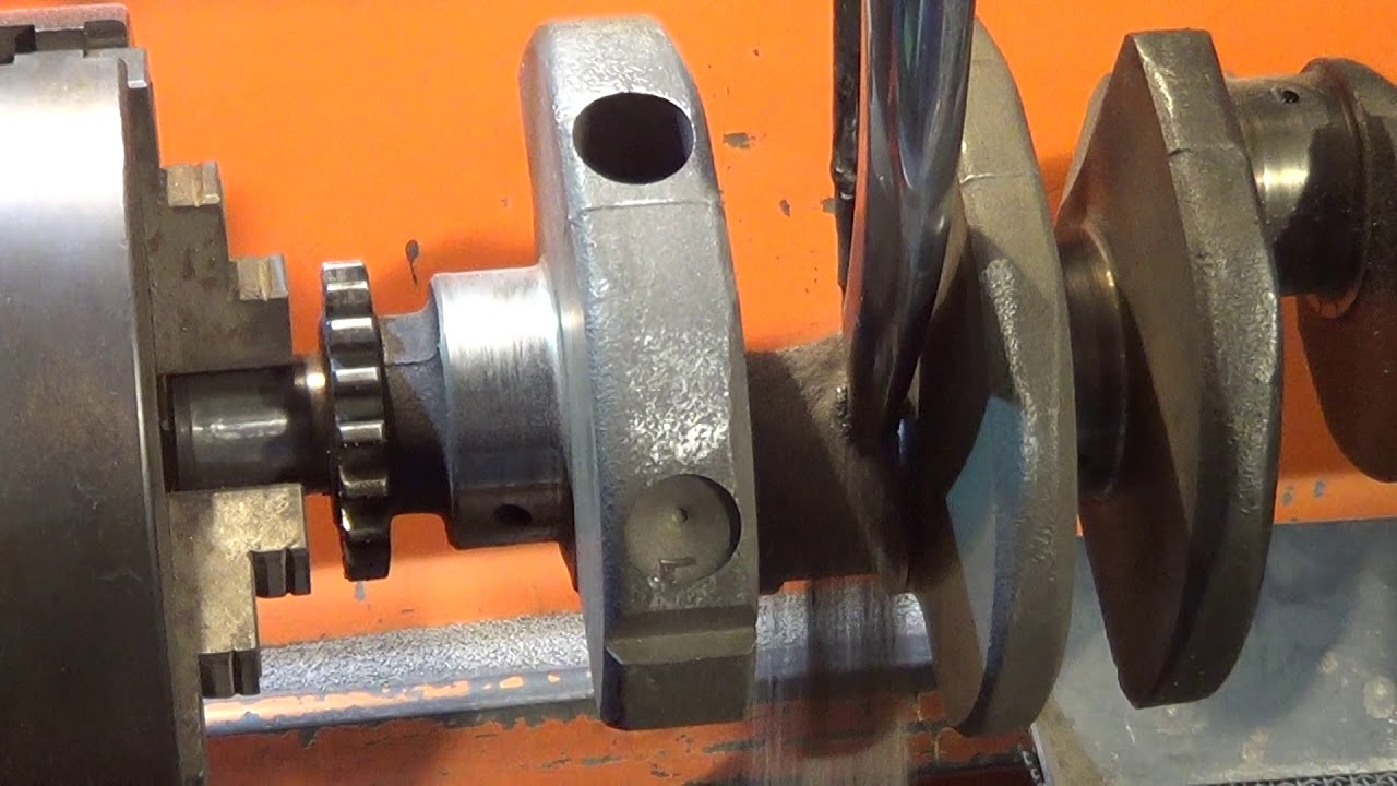 Harmikmotors Crankwelding  Process by  Gleason 11 Welder