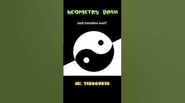 Did he cook on this transition?🤔 #shorts #geometrydash