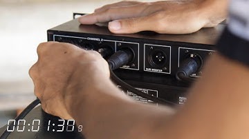 Single Amp Split Equalizer+Crossover Setup - 2 Way Guide - VLOG