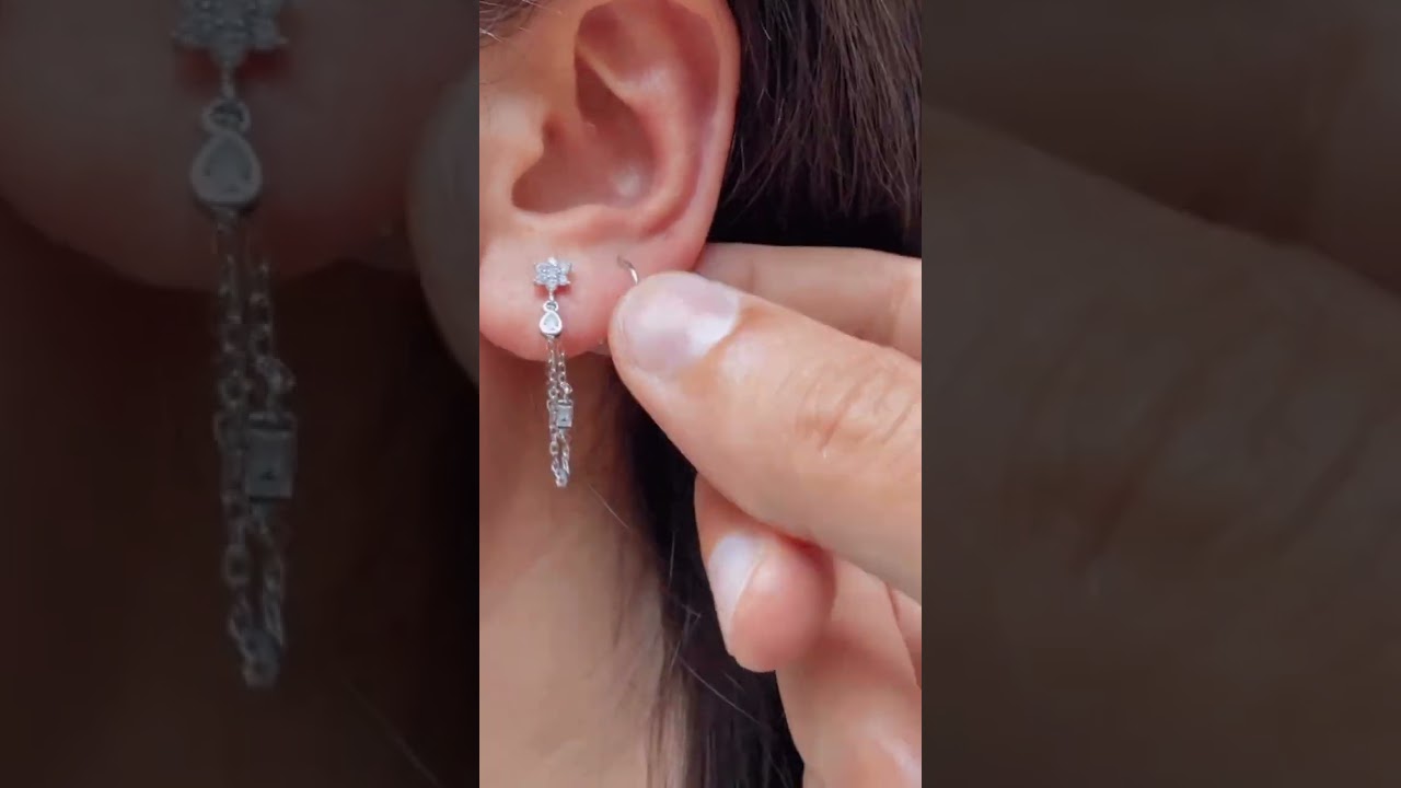 Diamond earrings for women 