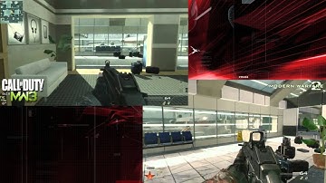 MW3 "Terminal DLC" MW2 Terminal Side By Side Comparison