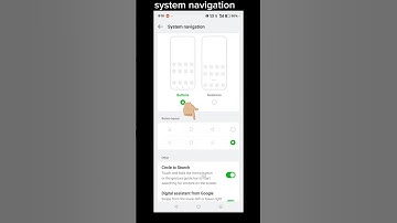 How to enable gesture navigationGesture navigation ko kaise badalte#tips #settings #tech #shorts