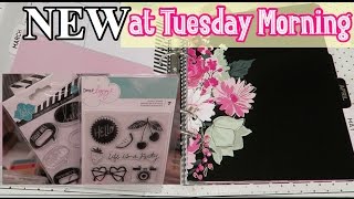 NEW AT TUESDAY MORNING - Dear Lizzy & Heidi Swapp Stamps/  SHOP WITH ME | I'm A Cool Mom