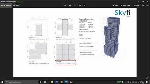 Tall Building Design - Project assignment for Skyfi Labs online course - by Avinash Myakal