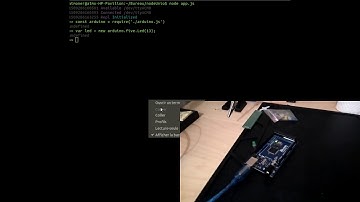 Arduino + NodeJs (johnny-five)