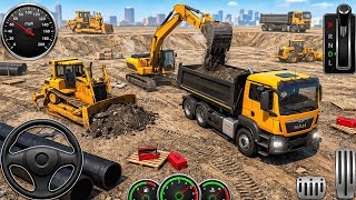 Realistic Excavator Construction Simulator | Heavy Equipment Gameplay | Android screenshot 3