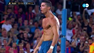 Ronaldo revenge at camp nou stadium.epic!!!!!!!!!!!!!!! the video is
for entertainment purpose content are used from other video.