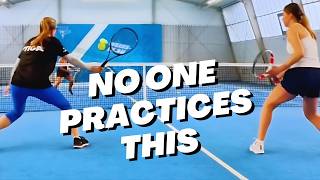 My 3 Most Important Tennis Doubles Drills - NO COACH NEEDED!