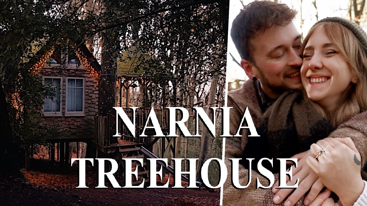 HE PROPOSED... In a C S Lewis Inspired Treehouse 😭🗝️ - YouTube