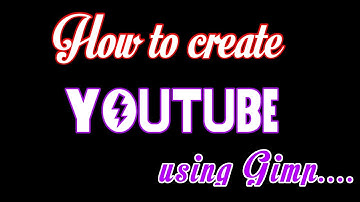 How to make a Youtube thumbnail using GIMP 2013 HD -- iGamerVidzz