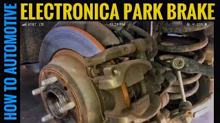 How To Put A Ford Fusions Electronic Park Brake Into Service Mode 2013-2018