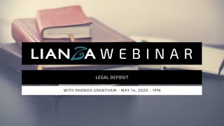 Legal Deposit for Librarians