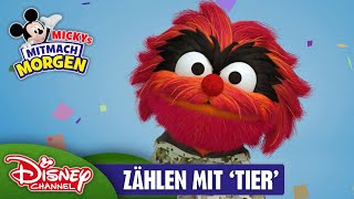 MICKYS MITMACH MORGEN - Zählen mit Tier | Disney Channel