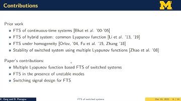 Finite-Time Stabilization of Switched Systems