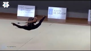 Sofia Sousa Club Ximnasia Porriño Mazas Control copa de la Reina 2021