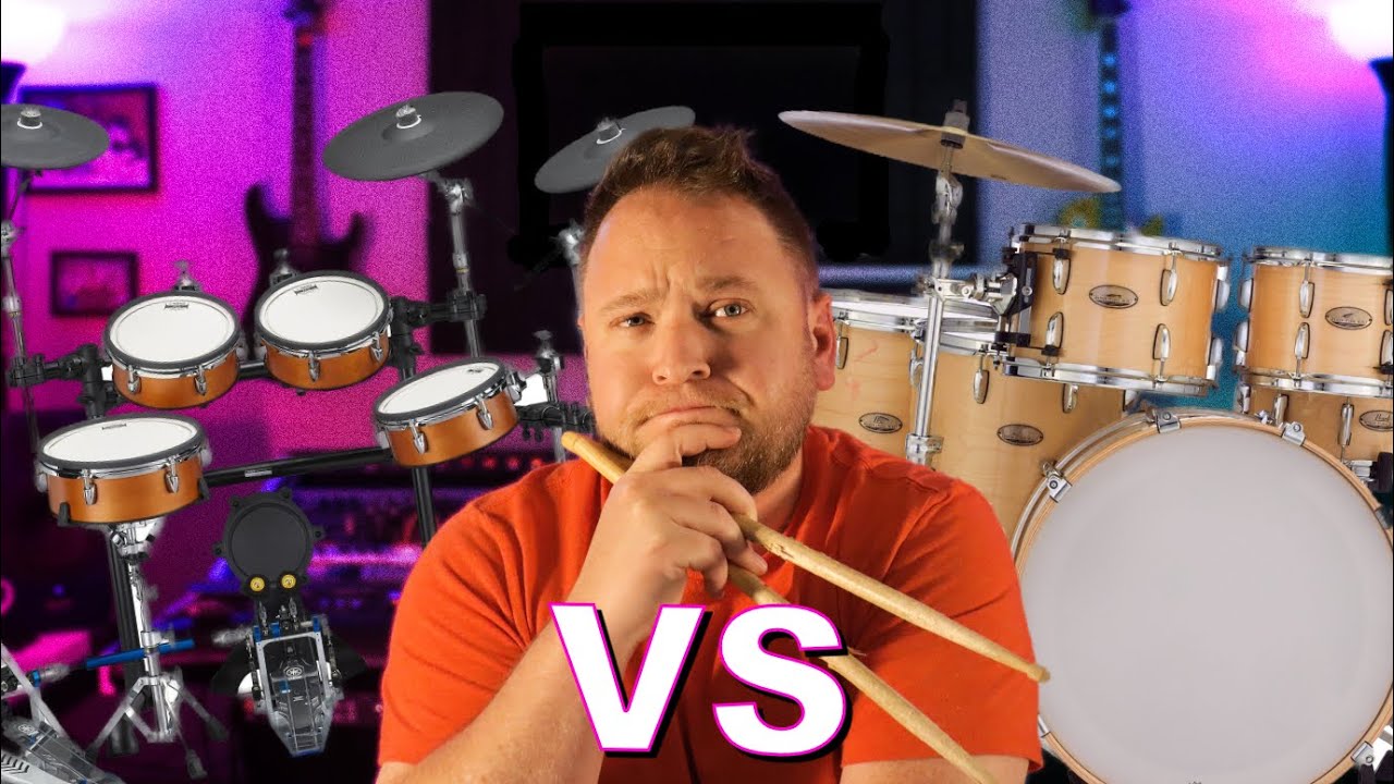 Electronic Drums vs Acoustic Drums The Debate performinglive drums