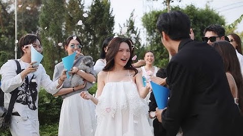 hậu trường cầu hôn Tuấn Dương & Lucie Nguyễn