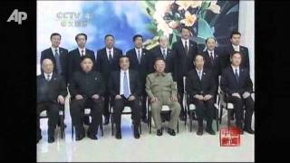 Raw Video: Kim Jong Il, Son, Meet With China