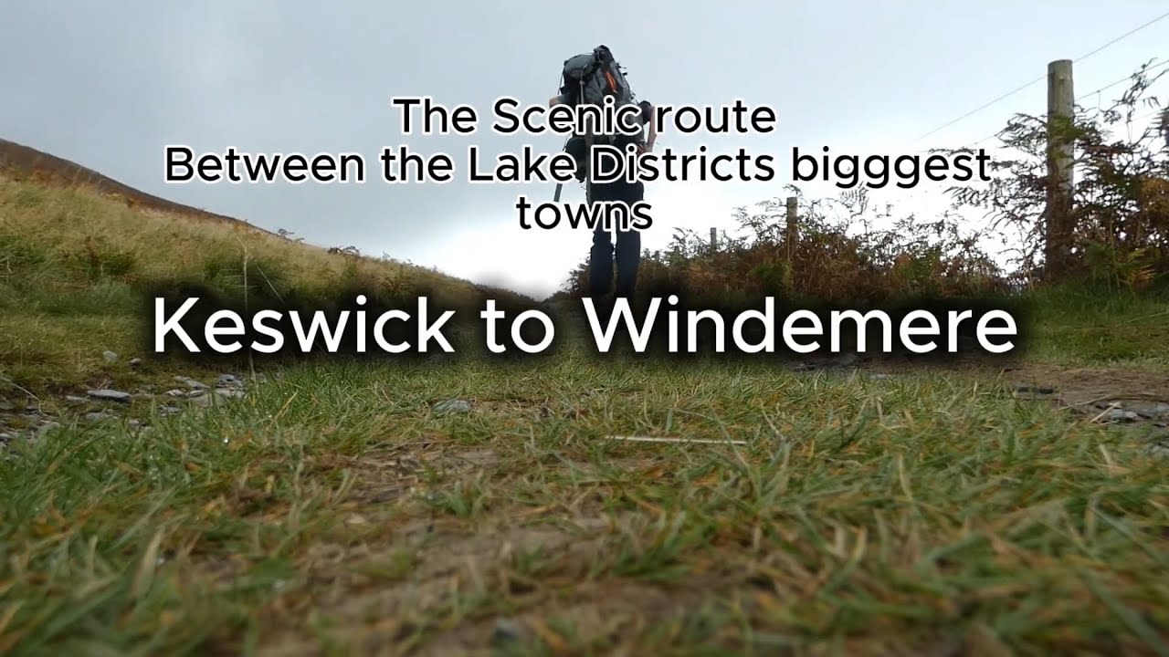 Hiking the high route from Keswick to Windermere ft Stormy Amy 