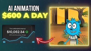Craft Engaging Educational AI Animated YouTube Videos for Kids ($600/Day)| Make Money Online With AI