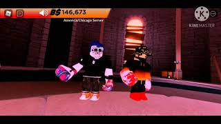 2v2 with X_DarkTheLegendxX. Roblox Boxing league.