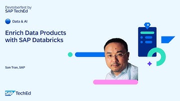 🔵Enrich Data Products with SAP Databricks