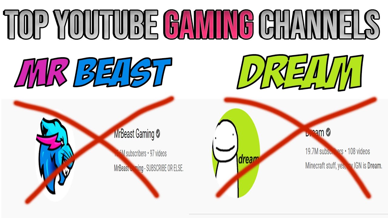 Top Gaming Channels On Youtube (2018 2021) YouTube