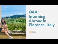 Q&amp;A: Interning Abroad in Florence, Italy - Summer 2021 // CEA Study Abroad