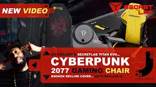 My Secretlab Cyberpunk 2077 Chair BROKE?! 😡 Here's What Happened... LET'S REPARE/REPLACE IT Secretlab Chair Tilt Mechanism Is Broken Here S Why