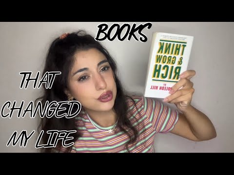 BOOKS THAT CHANGED MY LIFE - Motivational Self Help Books - YouTube