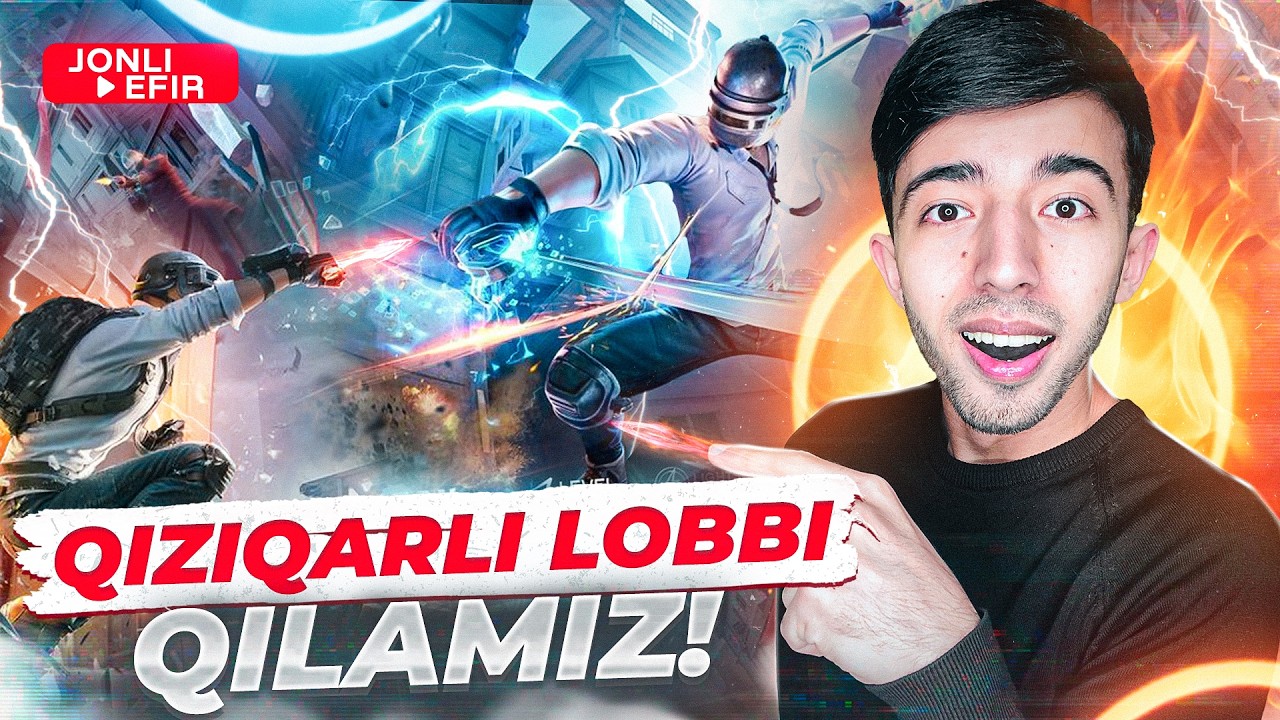 QIZIQARLI LOBBI QILAMIZ 🔥PUBG MOBILE!!!