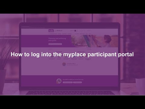 How to log into the myplace participant portal