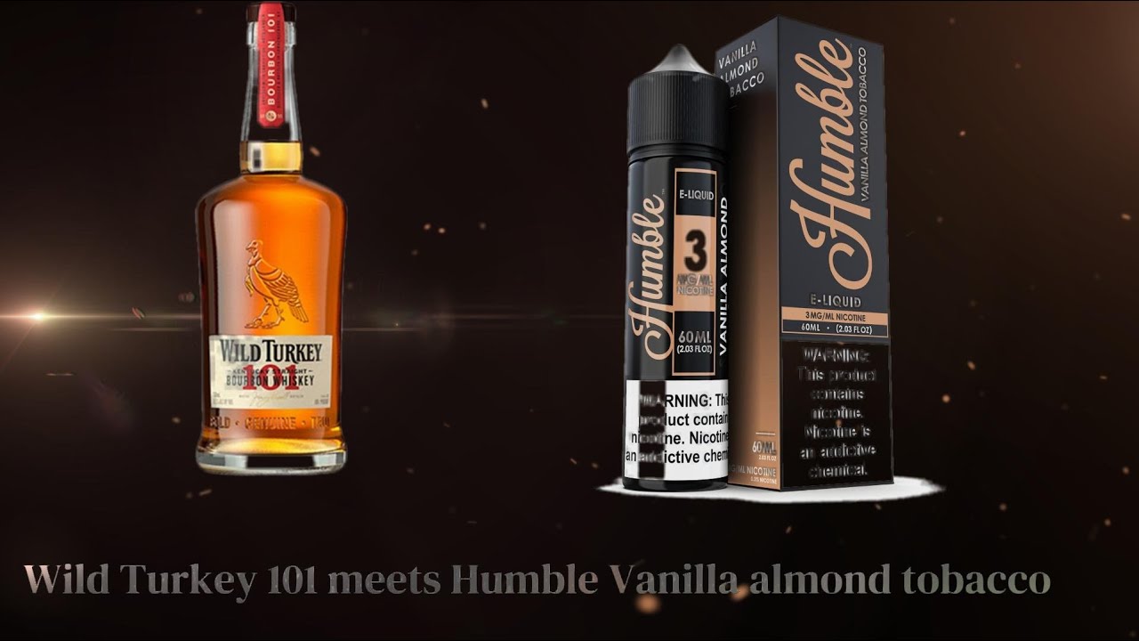 Exquisite Flavor Pairing Humble Vanilla Almond Tobacco meets Wild