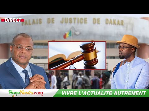 🛑DIRECT - Procès Sonko - Mame Mbaye Niang : Direct Tribunal de Dakar