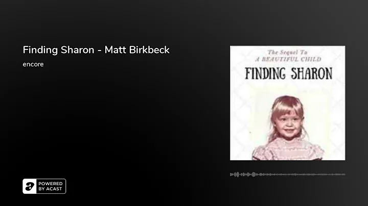 Finding Sharon - Matt Birkbeck