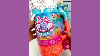 Barbie Pop Reveal Rise & Surprise!💖 Barbie Unboxing Satisfying Video ASMR #barbiereview #toys #asmr