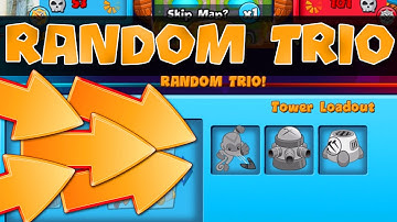 Bloons TD Battles  ::  NEW GAME MODE  ::  RANDOM TRIO  ::  BTD BATTLES
