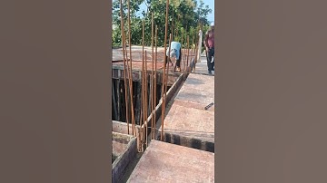 How to make slab shuttering construction form work #shortvideo